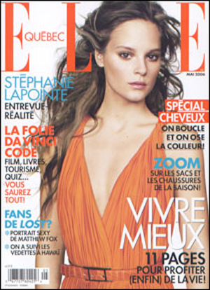 Elle Quebec Cover